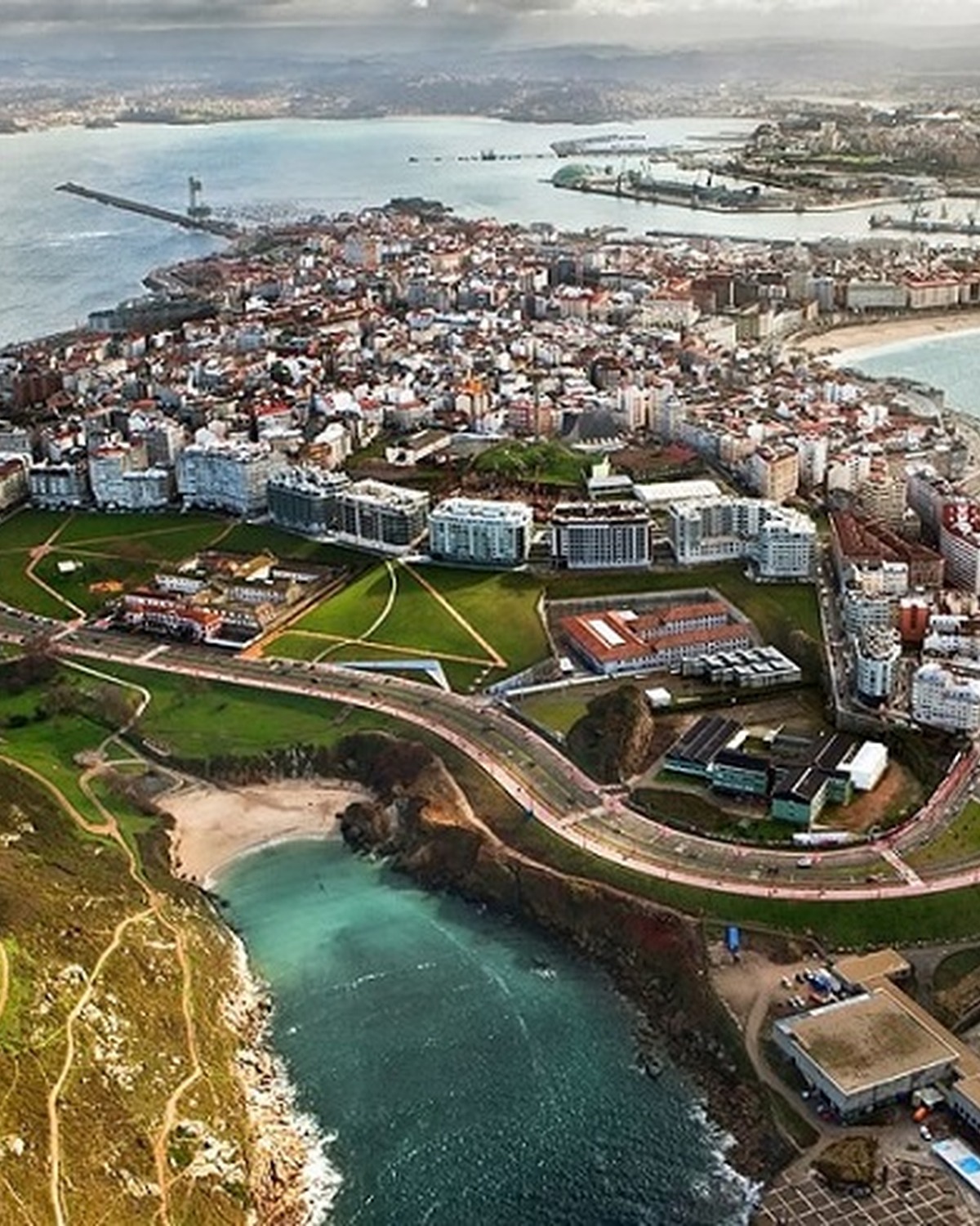 Tower of Hercules lighthouse in A Coruña