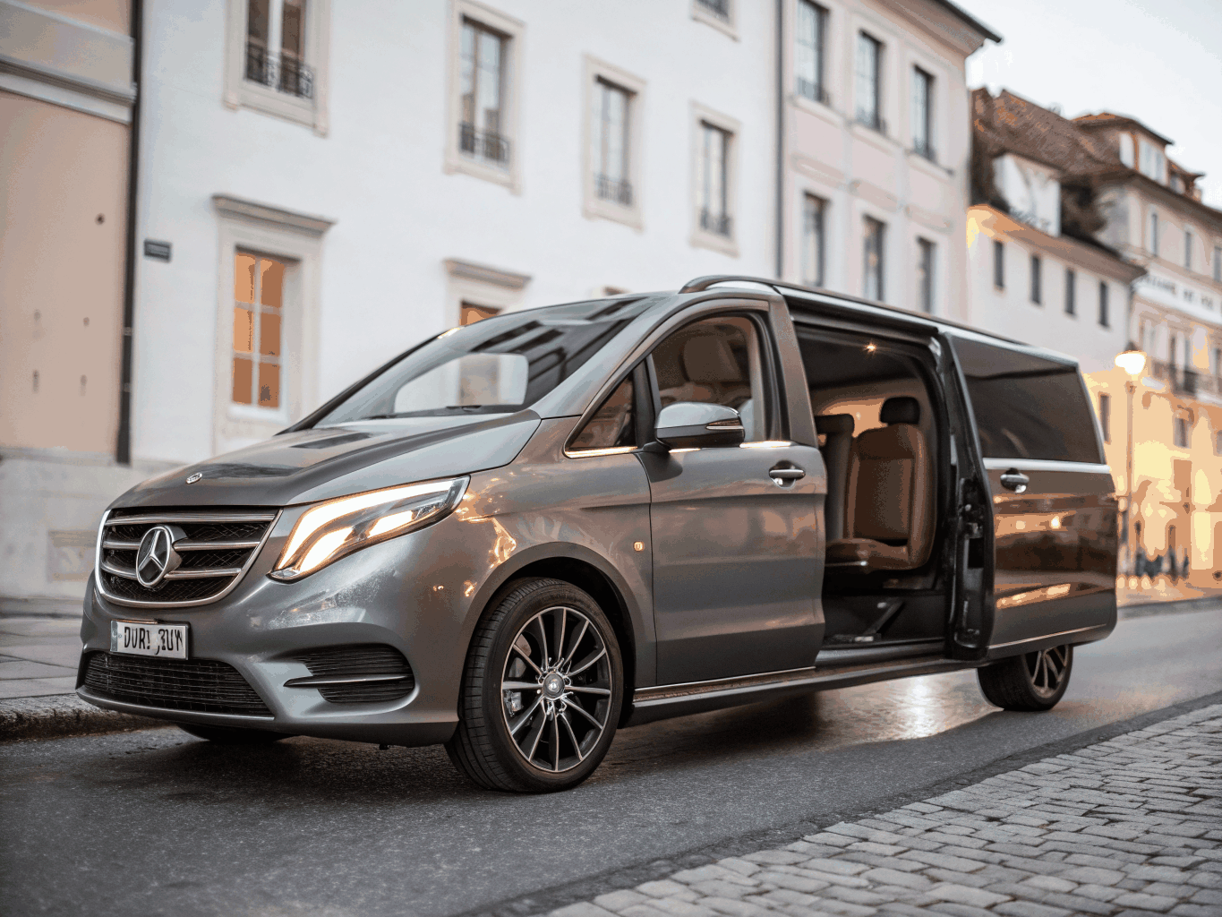 Mercedes-Benz V-Class premium passenger van exterior